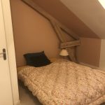Student bedroom homestay Lille bed desk storage