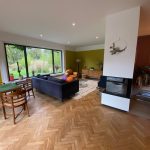 Family living room homestay Lille shared space